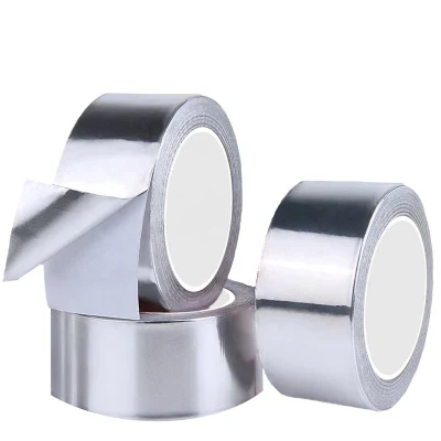 Factory Wholesale Aluminum Foi Adhesive Tape Coated Aluminum Foil for Refrigerator